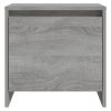 Falmouth Bedside Cabinet 45x34x44.5 cm Engineered Wood – Grey Sonoma, 1