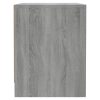 Falmouth Bedside Cabinet 45x34x44.5 cm Engineered Wood – Grey Sonoma, 1
