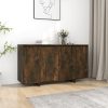 Sideboard 135x41x75 cm Engineered Wood – Smoked Oak