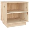 Glens Bedside Cabinet 40x34x40 cm Solid Wood Pine – Brown, 1