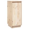Sideboard 31.5x34x75 cm Solid Wood Pine – Brown, 1