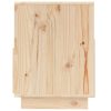 Puente TV Cabinet 140x37x50 cm Solid Wood Pine – Brown