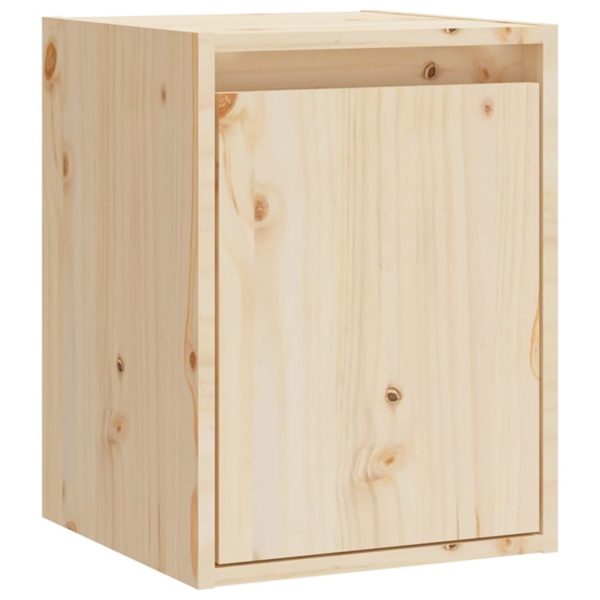 Wall Cabinet 30x30x40 cm Solid Wood Pine
