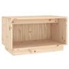 Alpena TV Cabinet 60x35x35 cm Solid Wood Pine – Brown