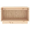 Alpena TV Cabinet 60x35x35 cm Solid Wood Pine – Brown