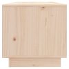 Olean TV Cabinet 90x35x35 cm Solid Wood Pine – Brown