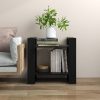 Hastings Book Cabinet/Room Divider 60x35x57 cm Solid Wood Pine – Black