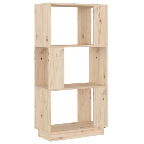 Castle Book Cabinet/Room Divider 51x25x101 cm Solid Wood Pine