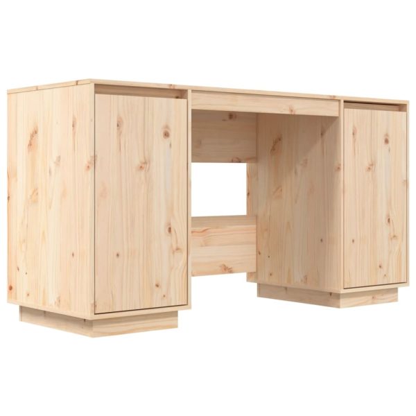 Desk 140x50x75 cm Solid Wood Pine