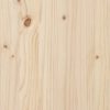 Desk 140x50x75 cm Solid Wood Pine – Brown