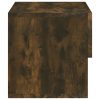Cheney Wall-mounted Bedside Cabinet – Smoked Oak, 2