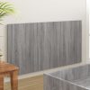 Bed Headboard 160×1.5×80 cm Engineered Wood – Grey Sonoma