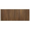 Bed Headboard 200×1.5×80 cm Engineered Wood – Brown Oak