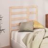 Bed Headboard Solid Wood Pine – 96x4x104 cm, Brown