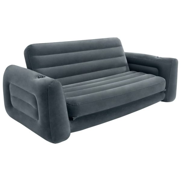 Intex Pull-Out Chair Dark Grey – 203x231x66 Cm