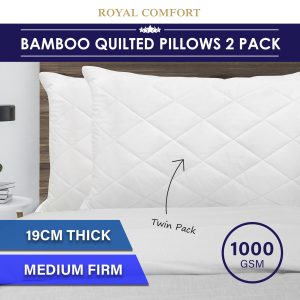 Luxury – Bamboo Quilted Pillow – 2