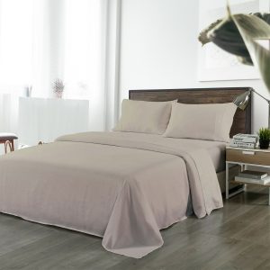 Royal Comfort Blended Bamboo Sheet Set – DOUBLE, Grey