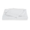 Kensington 1200Tc Cotton Sheet Set In Stripe – DOUBLE, White