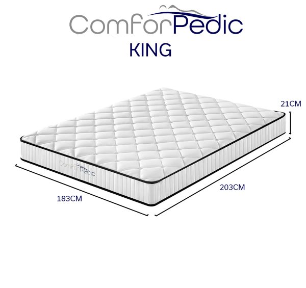 Baildon Royal Comfort Comforpedic Bonnell Spring Mattress – KING