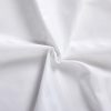 Royal Comfort Damask Stripe Cotton Blend 3-Piece Sheet Set – DOUBLE, White