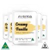Aurora Soy Wax Melts Australian Made 72g 5 Pack – Creamy Vanilla