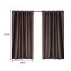 2X Blockout Curtains Blackout Curtain Bedroom Window Eyelet – 180 x 213 cm, Taupe