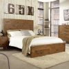 Acton Bed With Drawer Rustic Colour – KING