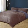 Luxury Bedding Two-Sided Quilt Cover with Pillowcase – QUEEN, Taupe