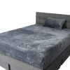 Ultra Soft Fitted Bedsheet with Pillowcase – KING SINGLE, Dark Grey