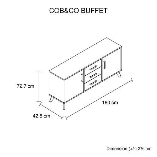 Cob&Co Rustic Colour Buffet