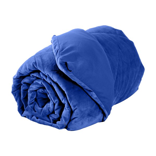Anti Anxiety Weighted Blanket Gravity Blankets – Blue, 7 KG