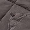 Weighted Blanket Heavy Gravity Deep Relax – Grey, 9 KG