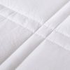 Weighted Blanket Summer Cotton Heavy Gravity Adults Deep Relax Relief – White, 7 KG