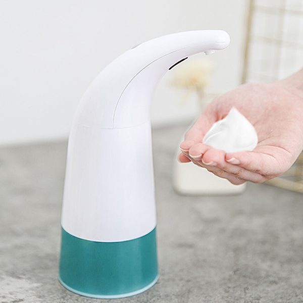 Automatic Soap Foam Dispenser Low Battery Alert Touchless Hands Free Bathroom