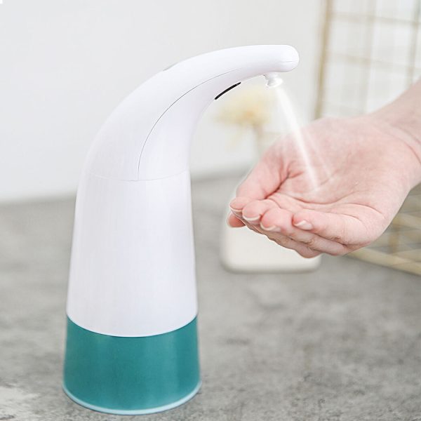 Automatic Sanitizer Dispenser Spray Low Battery Alert Touchless Hands Free