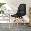 Retro Replica PU Leather Dining Chair Office Cafe Lounge Chairs
