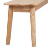 Dining Chairs Bench Chair Seat Wooden Kitchen Outdoor Garden Patio Chair