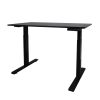 Standing Desk Motorised Height Computer Table Electric Adjustable Stand – Black