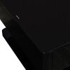 Stylish Coffee Table High Gloss Finish in Shiny Colour with 4 Drawers Storage – Black