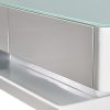 Stylish Coffee Table High Gloss Finish in Shiny Colour with 4 Drawers Storage – White