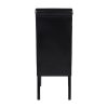 2 X Swiss Dining Chair – Black