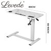 Standing Desk Height Adjustable Sit Stand Office Computer Table Foldable – White