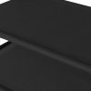10 Tier Shoe Rack Portable Storage Cabinet Organiser Wardrobe Cover – Black