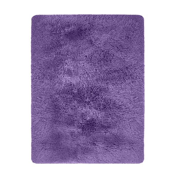 Floor Mat Rugs Shaggy Rug Area Carpet Large Soft Mats – 300 x 200 cm, Purple