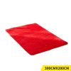 Floor Mat Rugs Shaggy Rug Area Carpet Large Soft Mats – 300 x 200 cm, Red