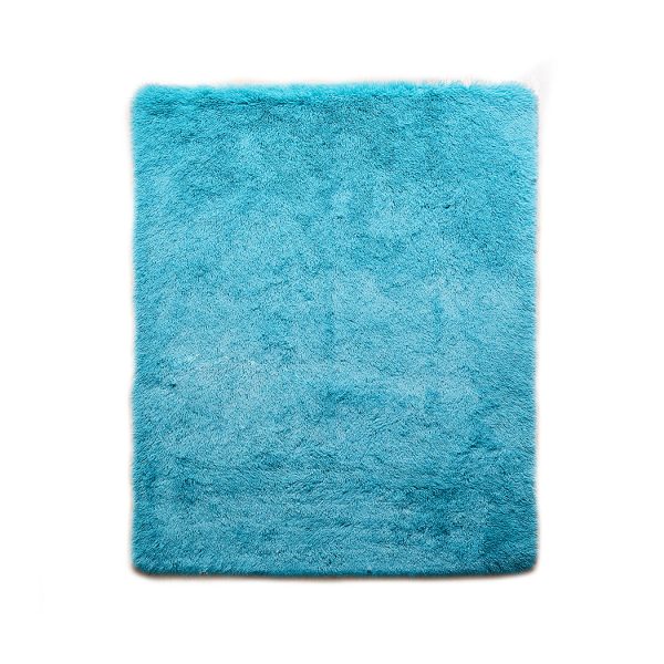 Floor Mat Rugs Shaggy Rug Area Carpet Large Soft Mats – 120 x 160 cm, Blue