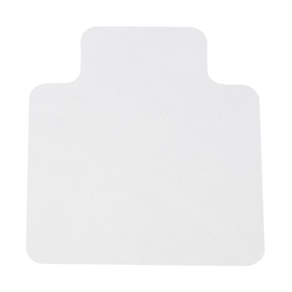 Chair Mat Carpet Hard Floor Protectors PVC Home Office Room Computer Work Mats No Pin – White