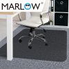 Chair Mat Office Carpet Floor Protectors Home Room Computer Work 120X90 – Black