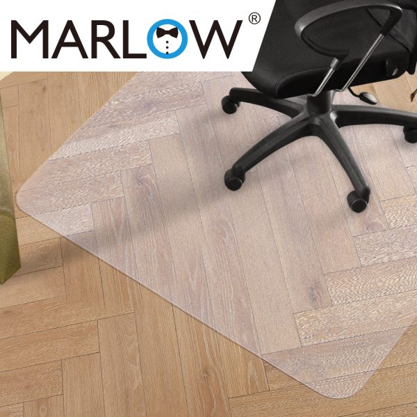 Chair Mat Office Carpet Floor Protectors Home Room Computer Work 120X90 – Clear