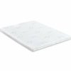5cm Thickness Cool Gel Memory Foam Mattress Topper Bamboo Fabric – QUEEN, 5 cm